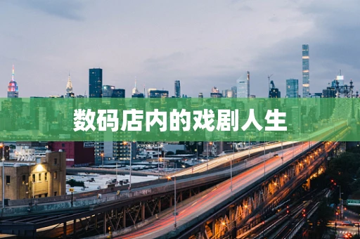 数码店内的戏剧人生
