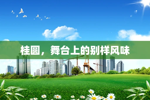 桂圆，舞台上的别样风味