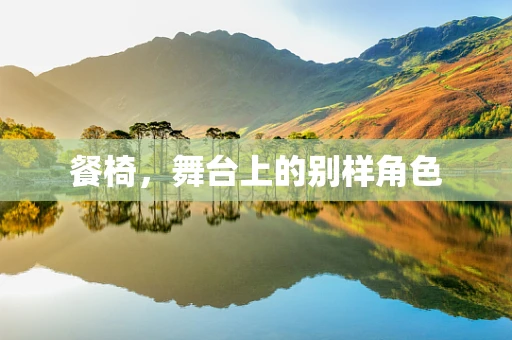 餐椅，舞台上的别样角色