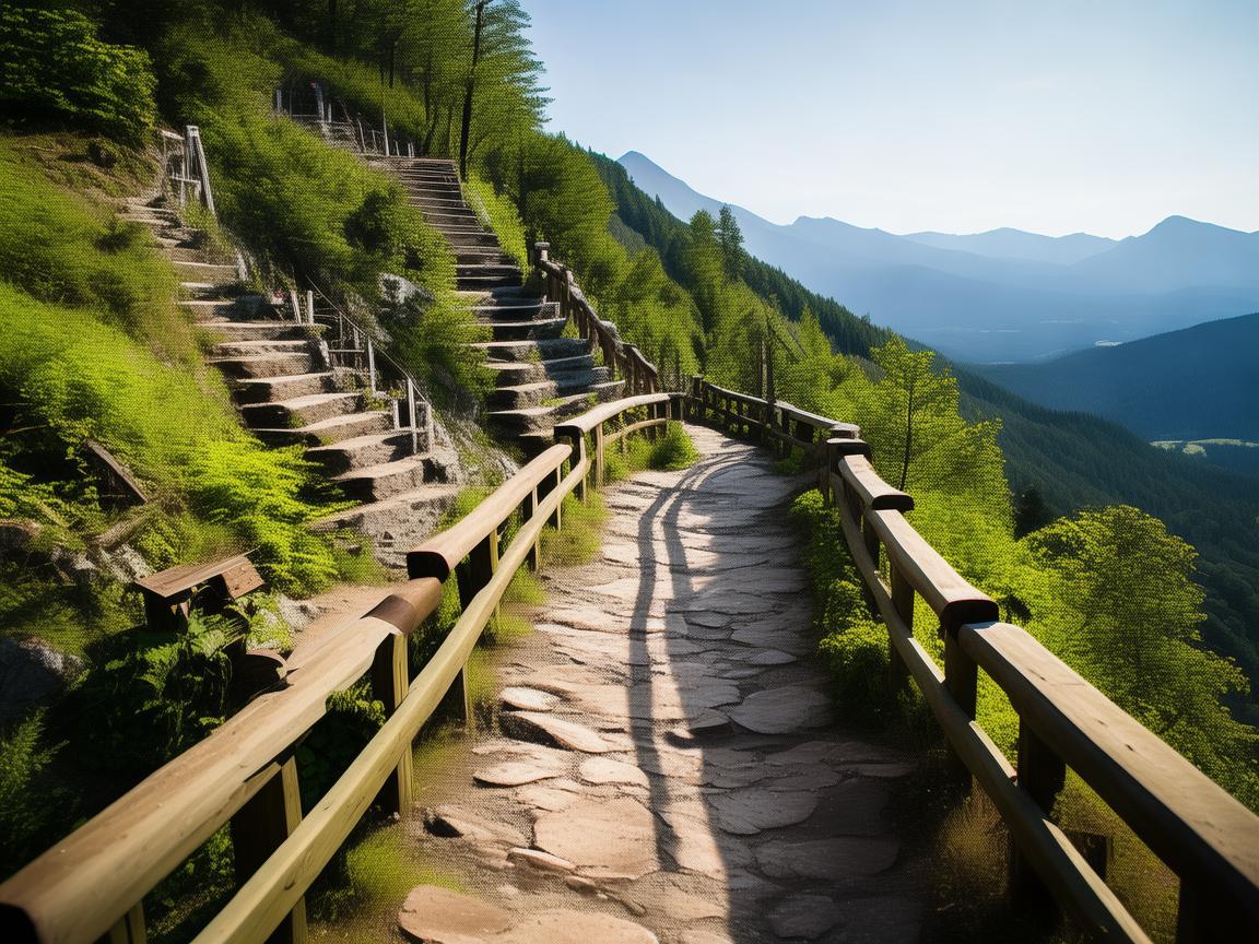 山区登山道，如何设计一条既安全又吸引人的徒步路径？