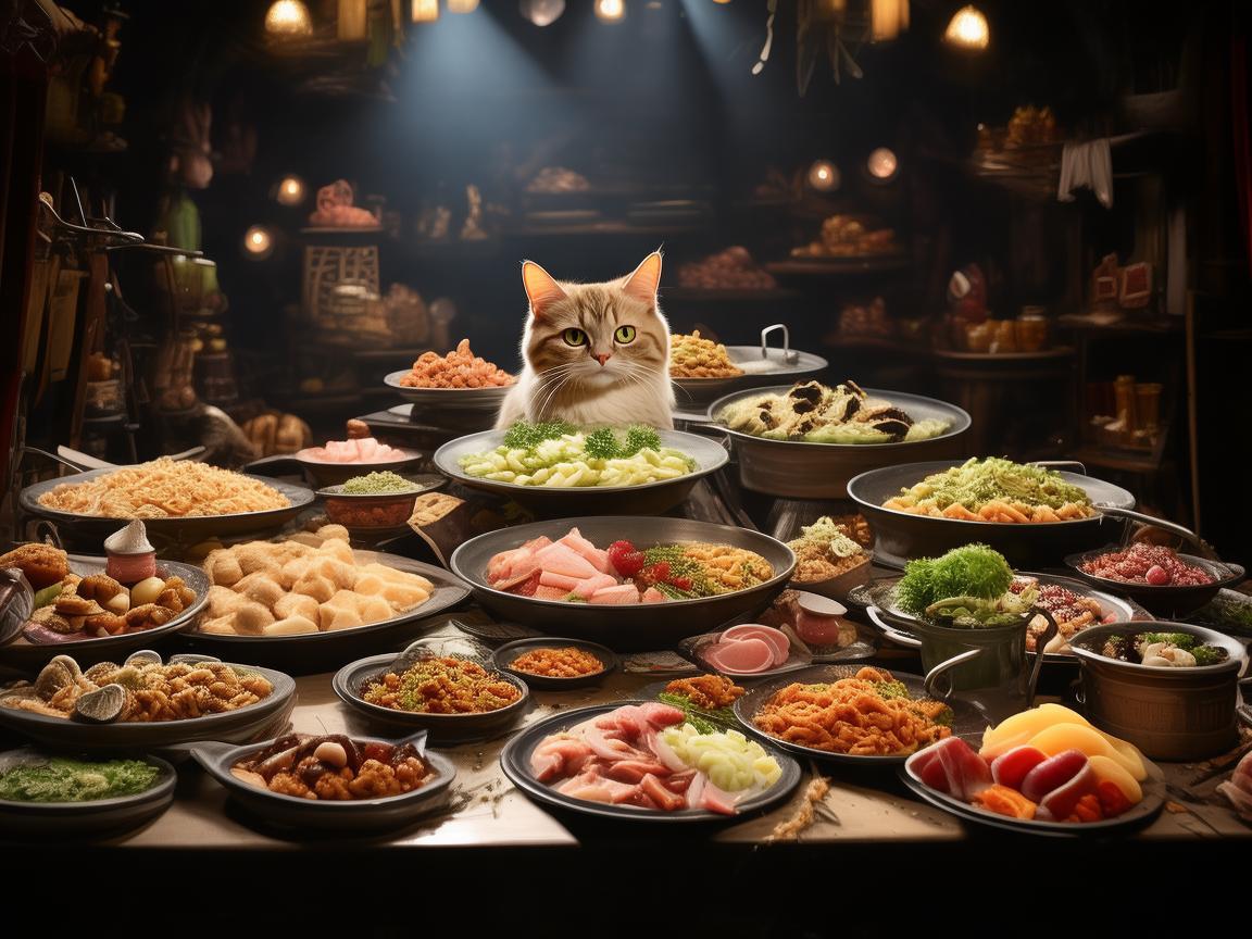 猫粮的戏剧性选择，为舞台上的演员挑选最佳营养餐