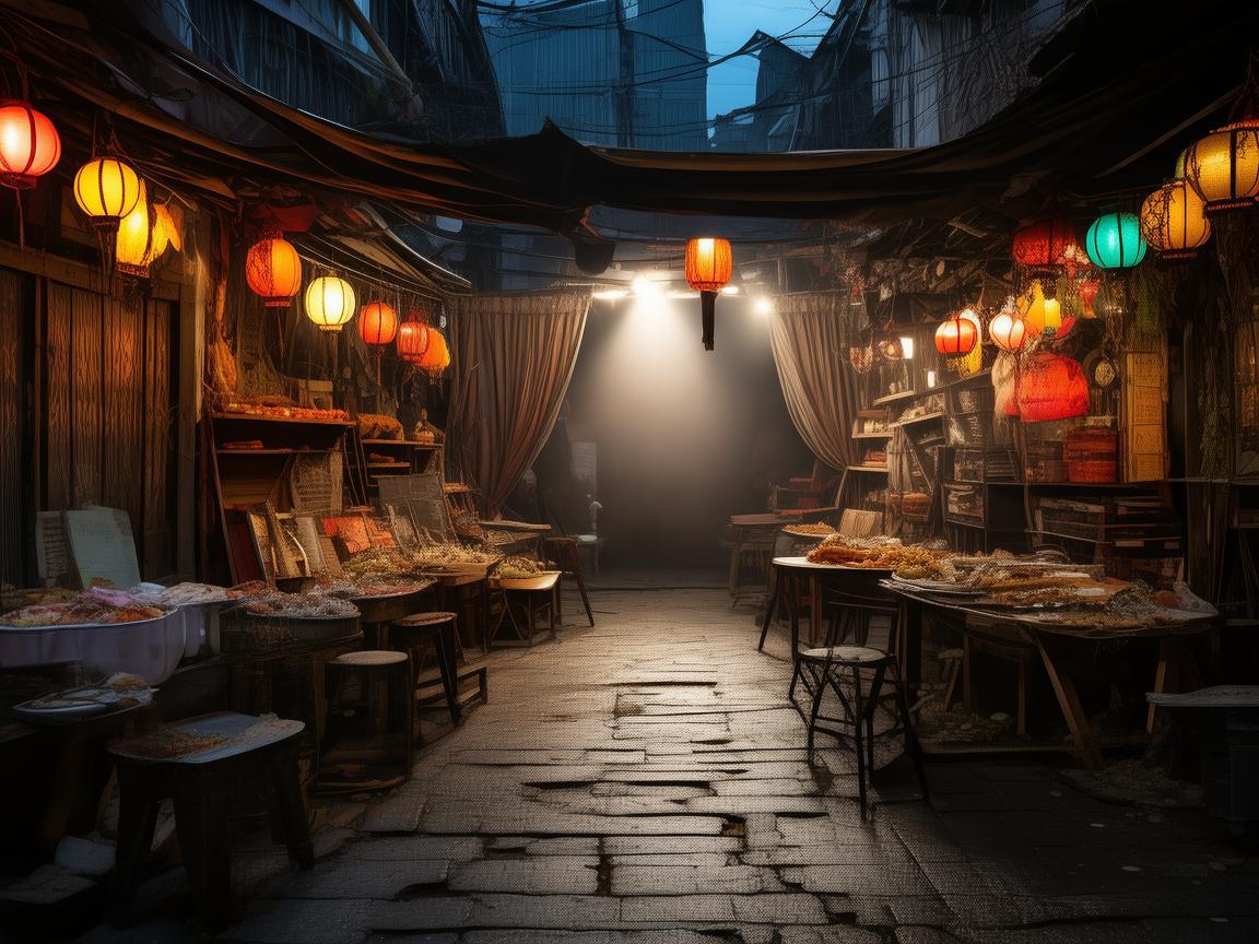 夜市摊，戏剧舞台的隐秘角落？