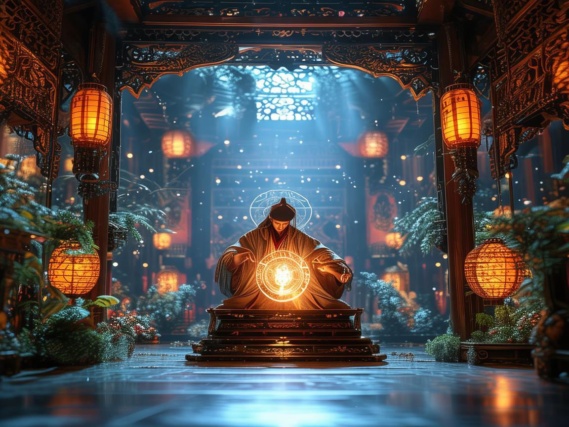 风水师在戏剧舞台上的奇幻演绎