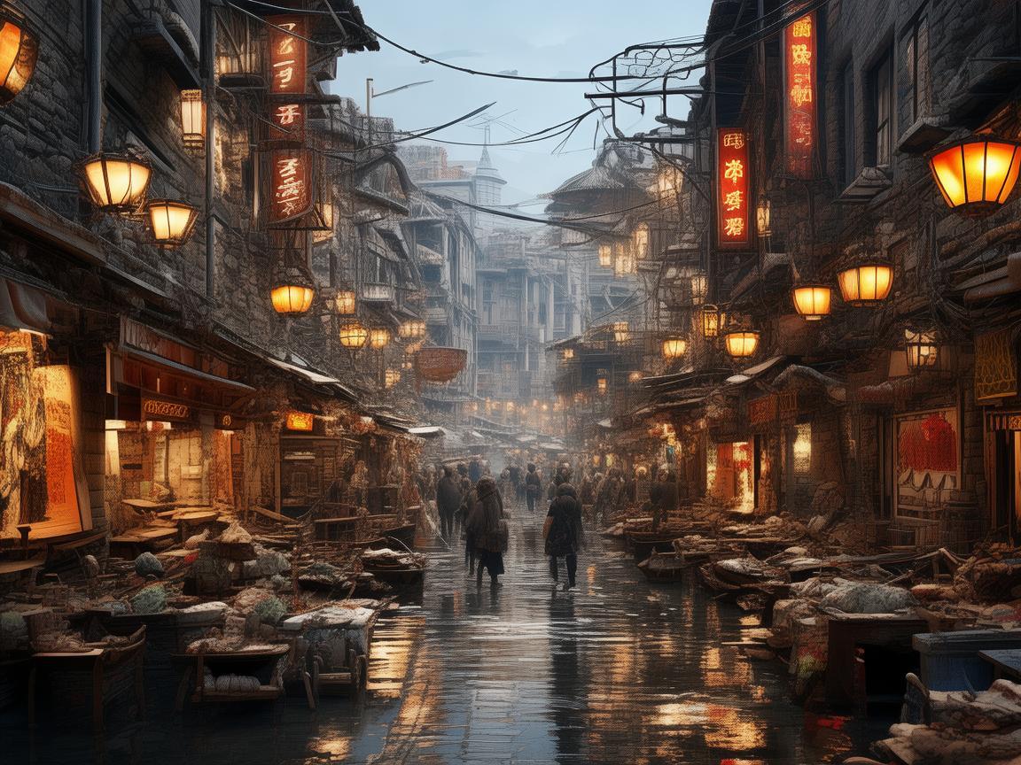 花鸟市场，戏剧舞台上的生活画卷