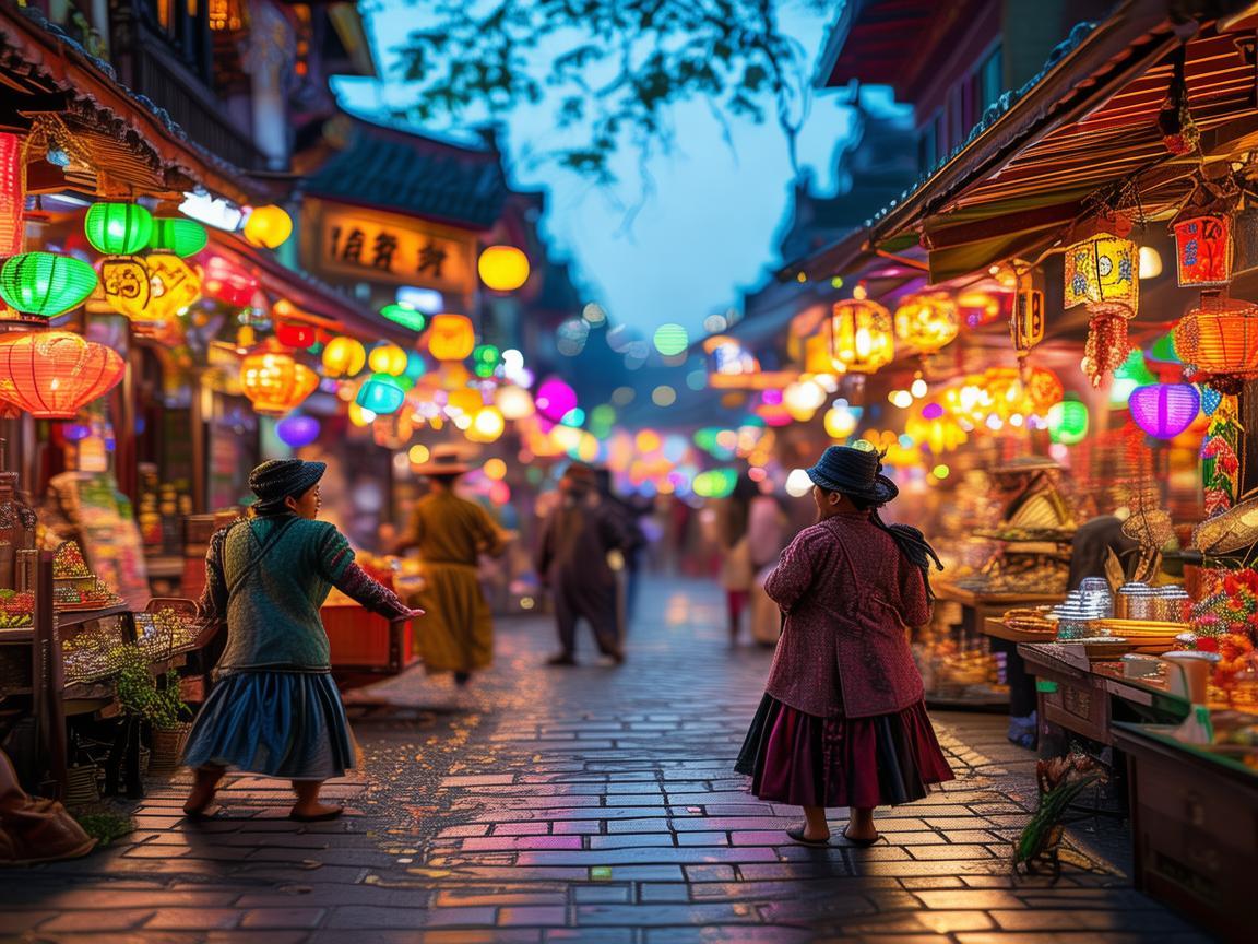 点亮夜市，奏响戏剧人生乐章
