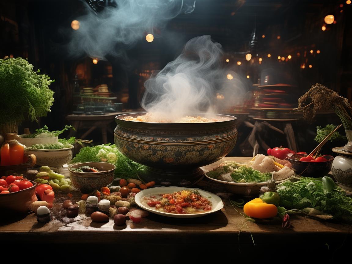 云南过桥米线，戏剧舞台上的美食奇缘