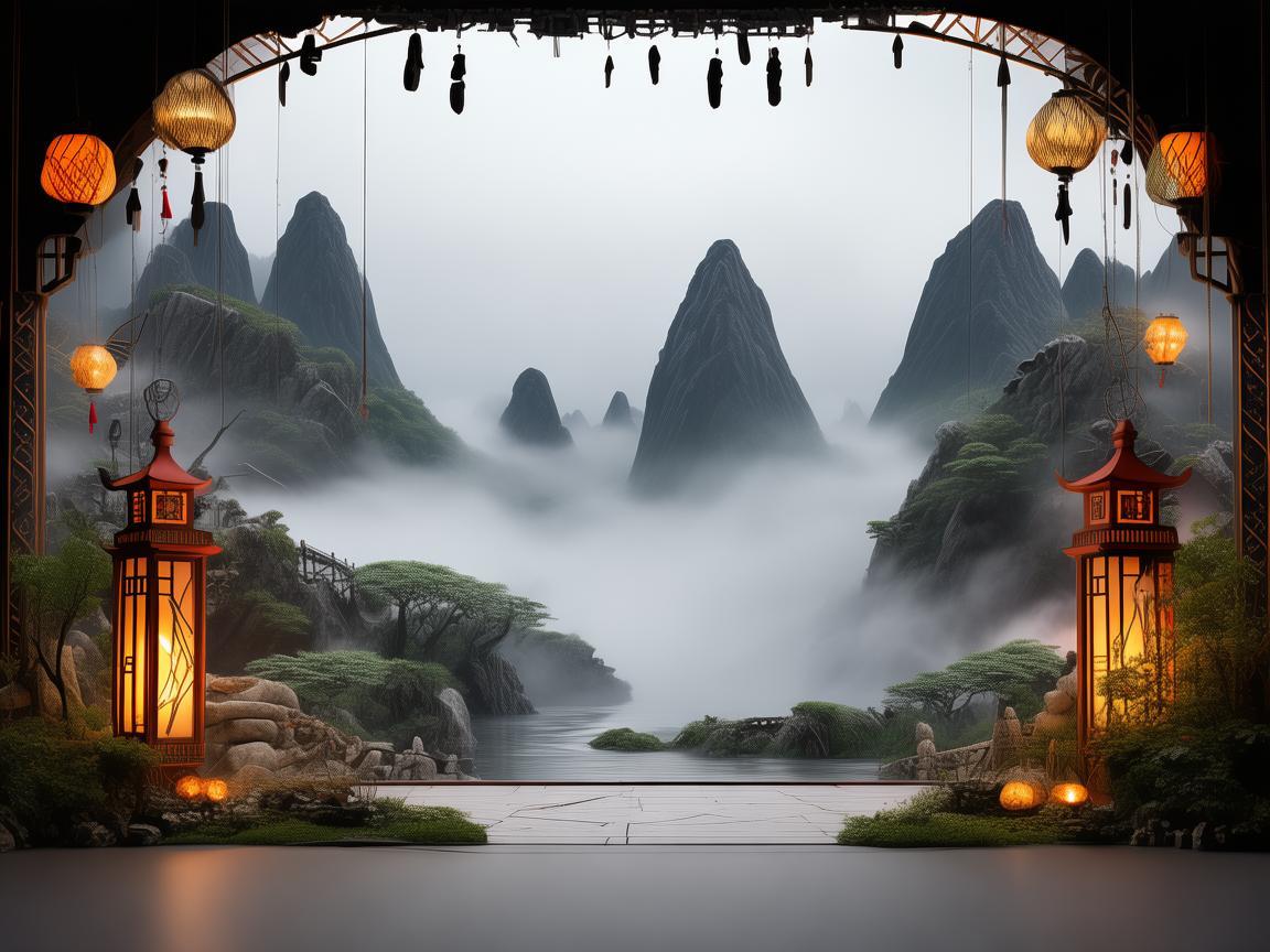 乐山之韵，如何在戏剧中融入自然景观的独特魅力？