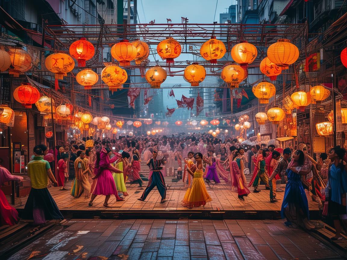 夜市舞台，戏剧与市井文化的碰撞火花