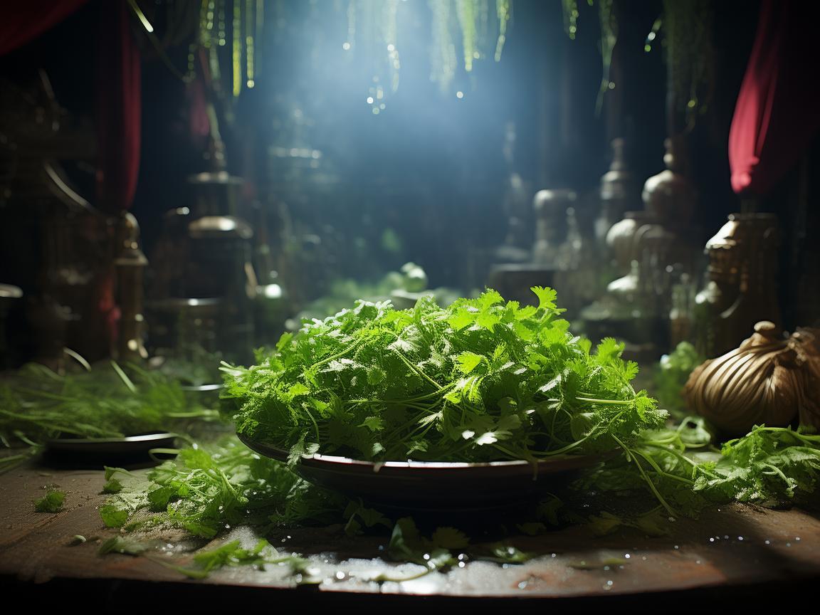 戏韵中的香菜，独特风味的舞台呈现