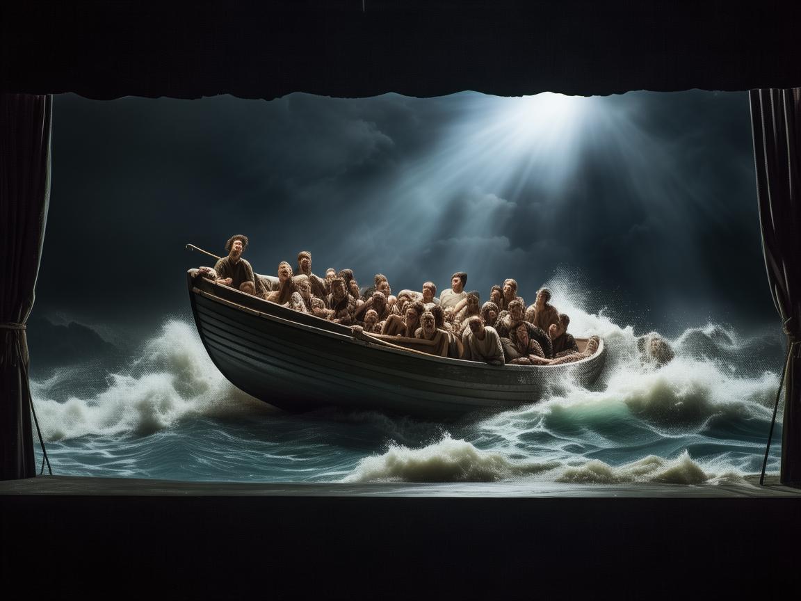 戏剧舞台上的救生艇,困境中的人性与希望 戏剧舞台上的救生艇,困境中的人性与希望