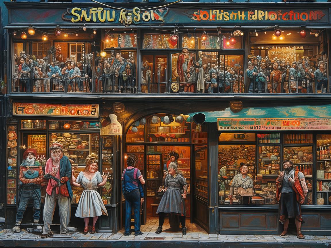 舞台上的店员百态,演绎生活与戏剧的交融 舞台上的店员百态,演绎生活与戏剧的交融