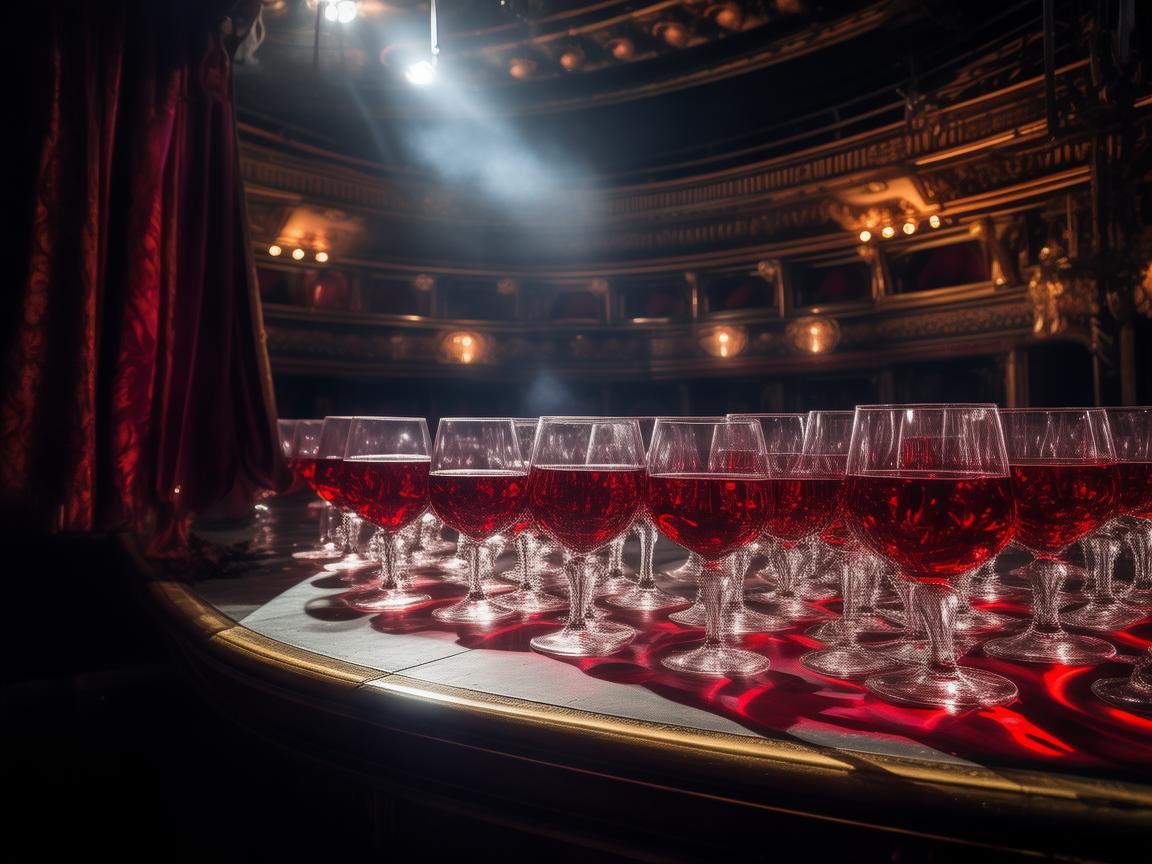 酒杯,戏剧舞台上的情感容器 酒杯,戏剧舞台上的情感容器