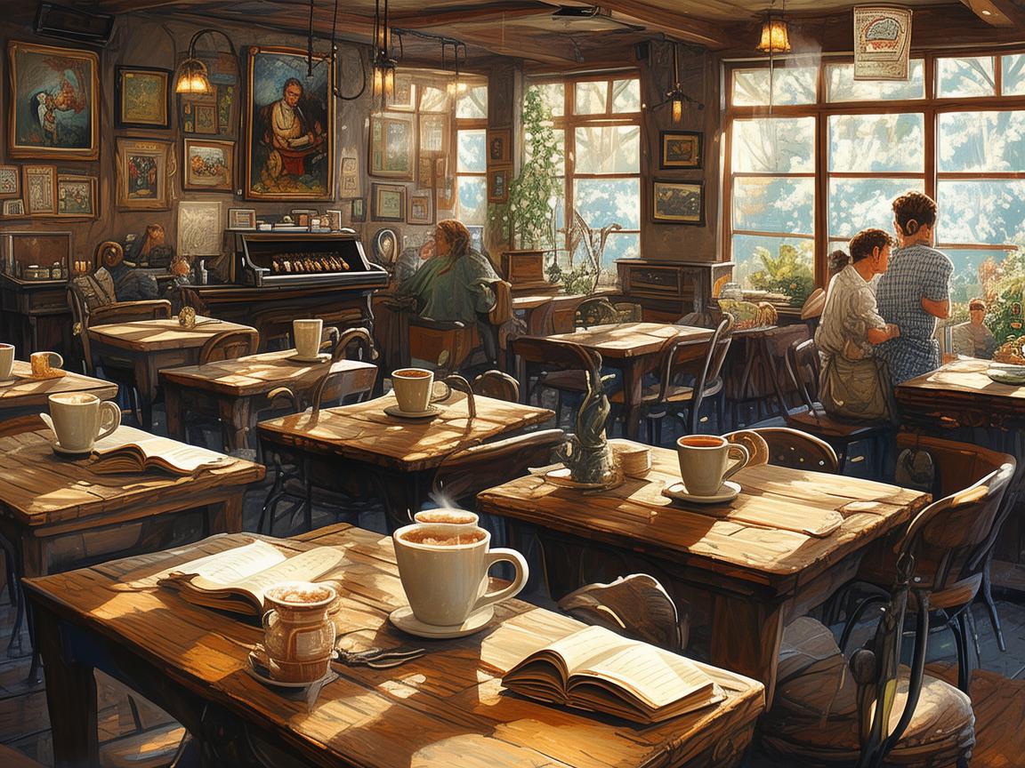 咖啡馆里的戏剧人生