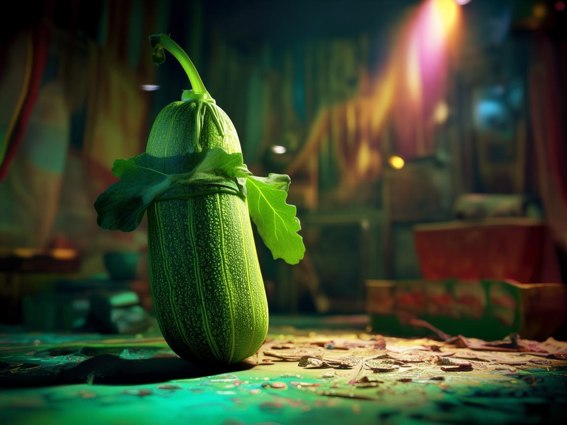 西葫芦，舞台上的别样角色