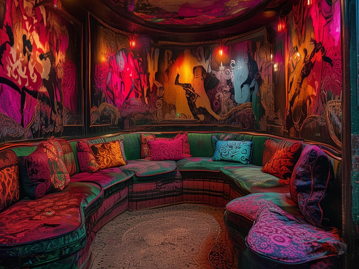 酒吧卡座，演绎别样戏剧空间