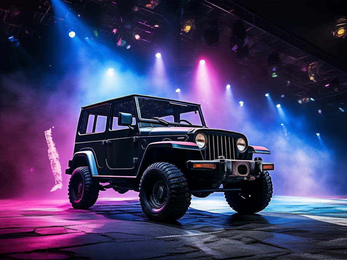 吉普车，舞台上的别样主角