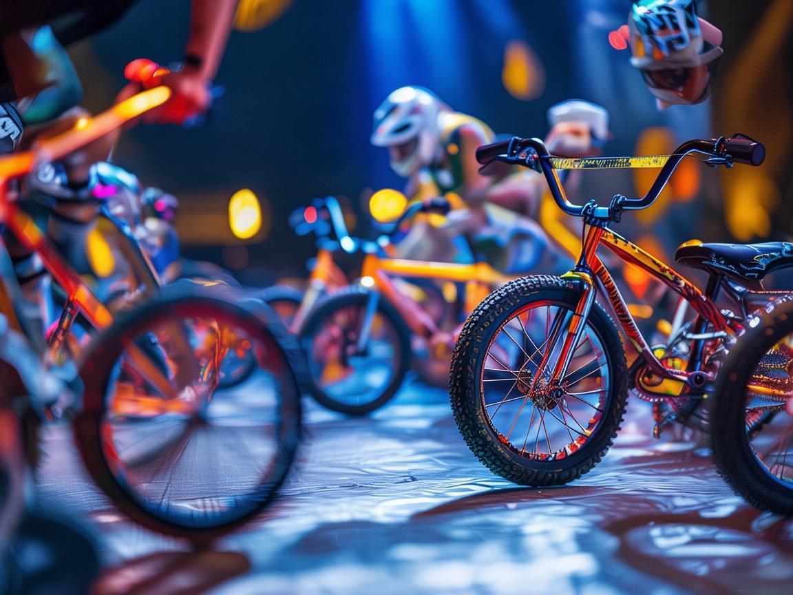 小轮车，舞台上的热血狂飙