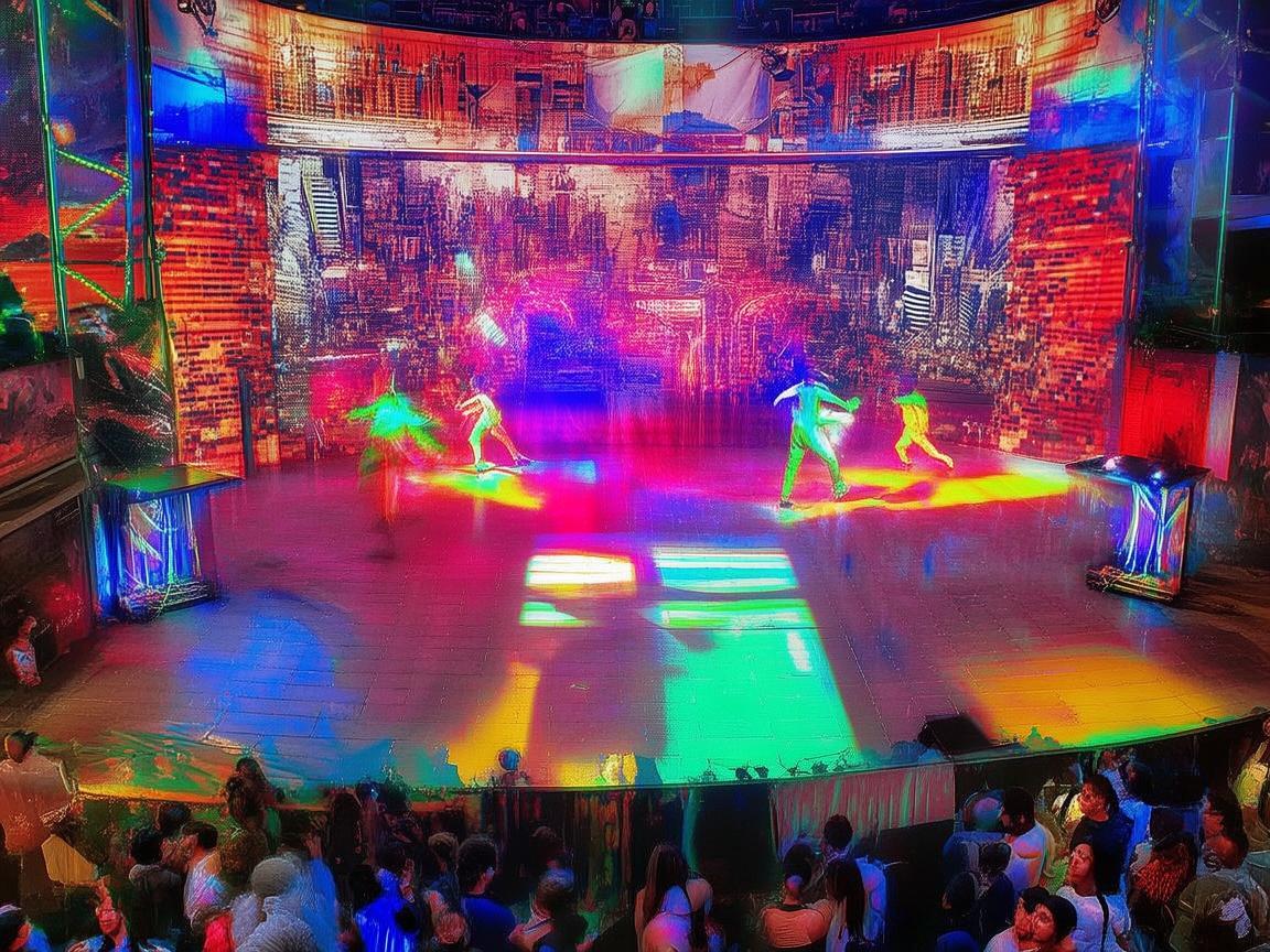 街头表演，城市舞台上的戏剧绽放