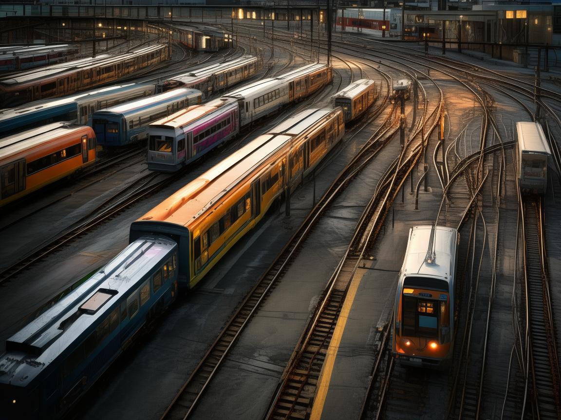 轻轨车辆段，演绎城市轨道的戏剧舞台