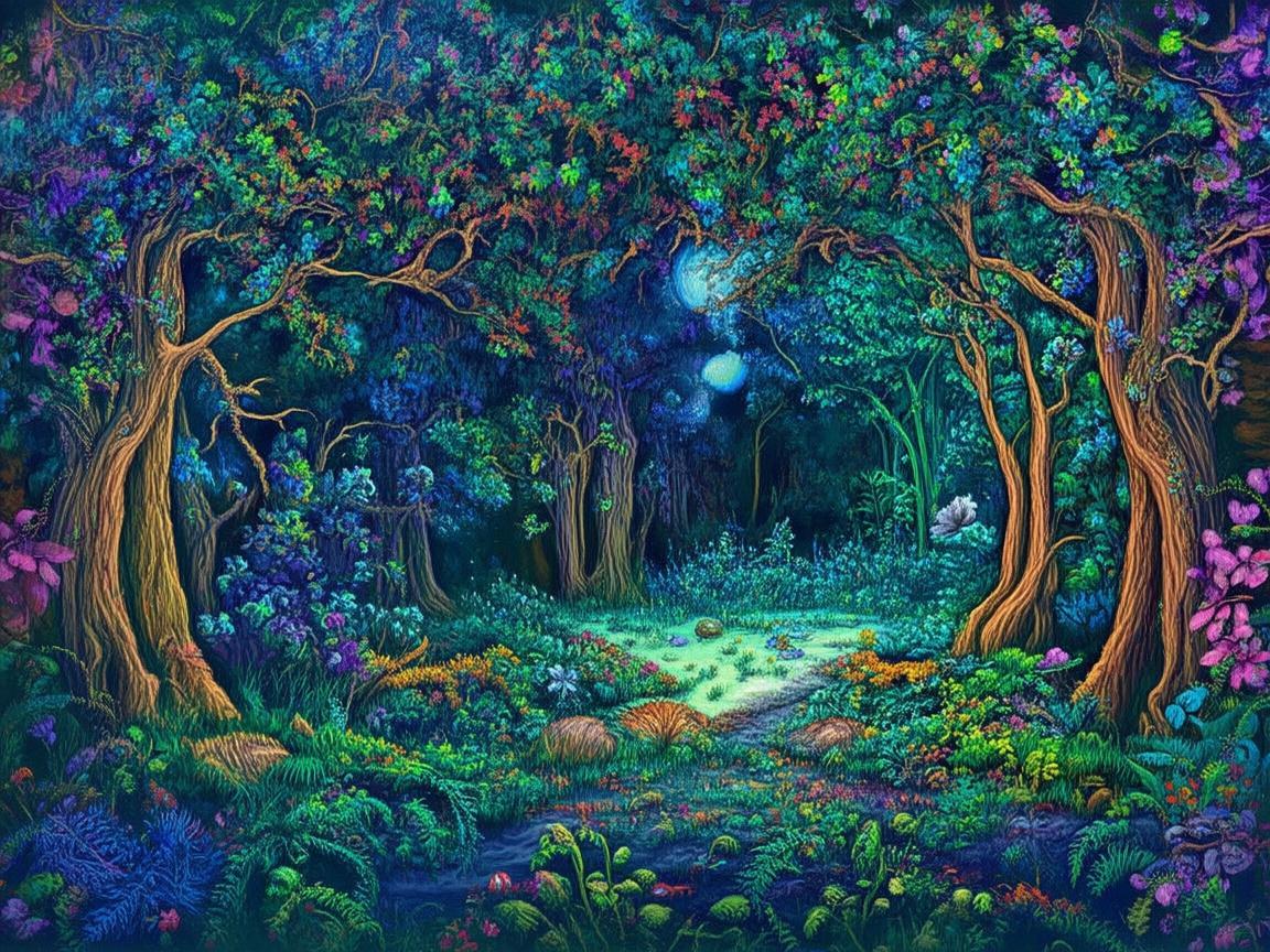 森林，演绎奇幻戏剧之境