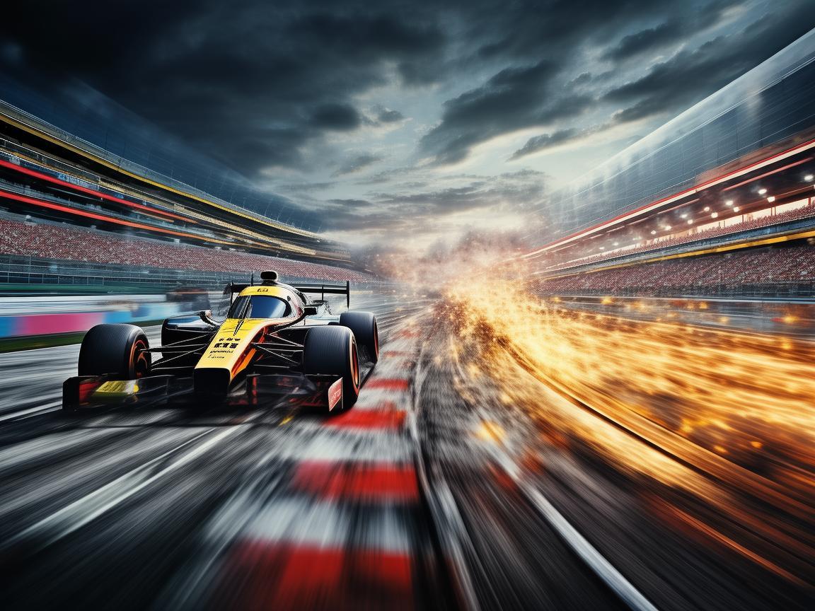 赛车场，激情与速度交织的戏剧舞台