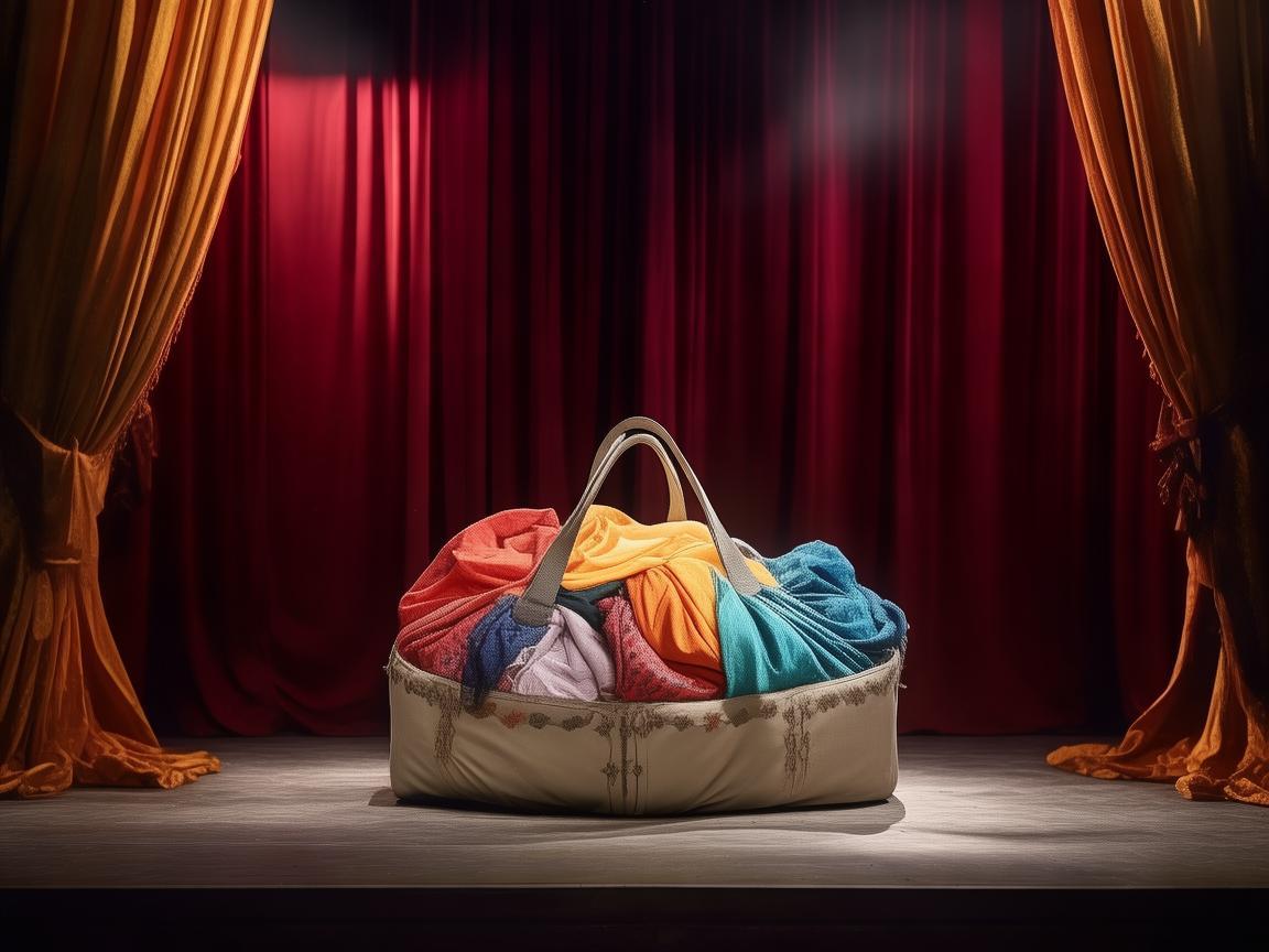 洗衣袋，戏剧舞台上的别样道具