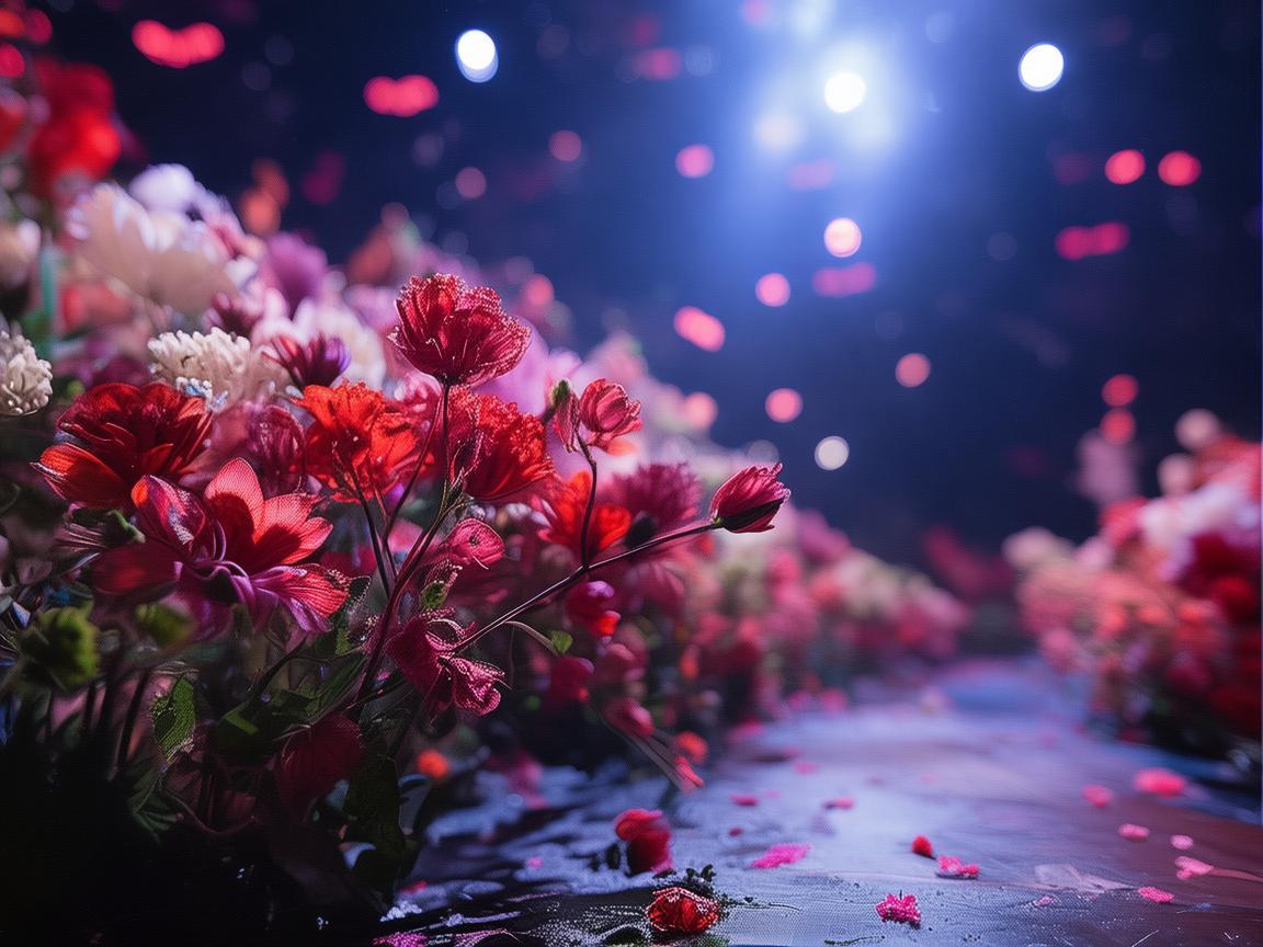 假花，舞台上的别样艺术符号